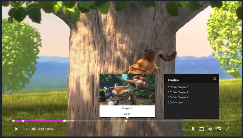 Chapters Menu Chapters Menu